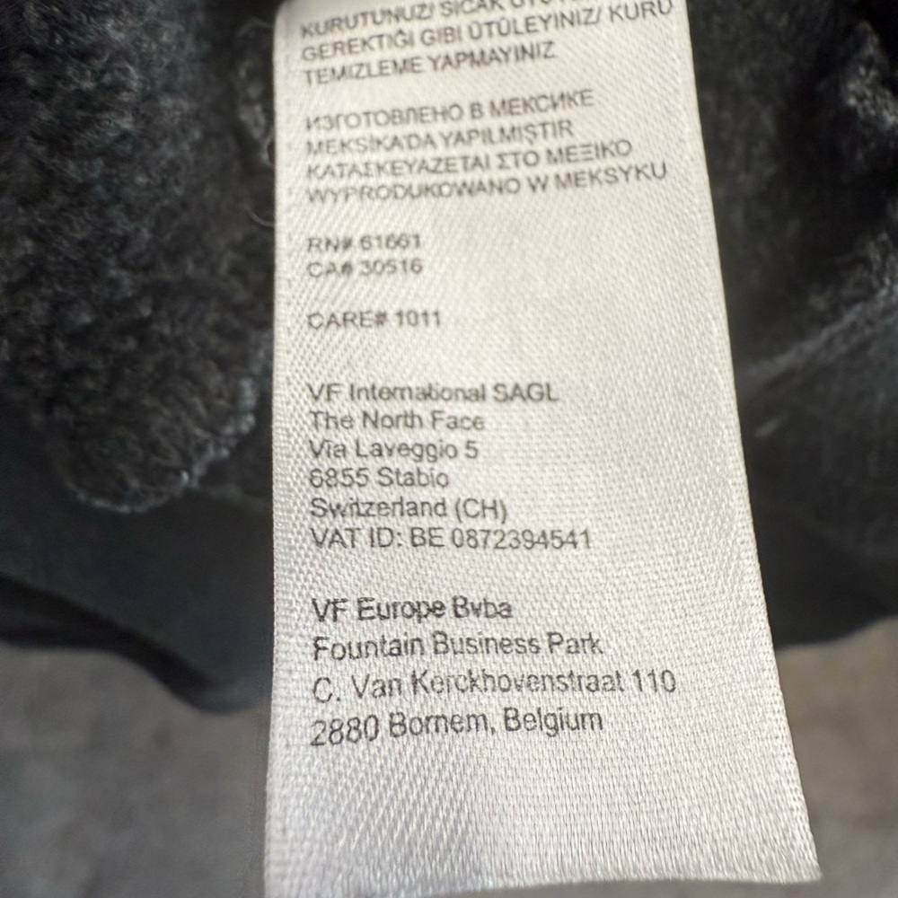 The North Face Charcoal and Pink Hooded Sweatshirt - Picture 6 of 9